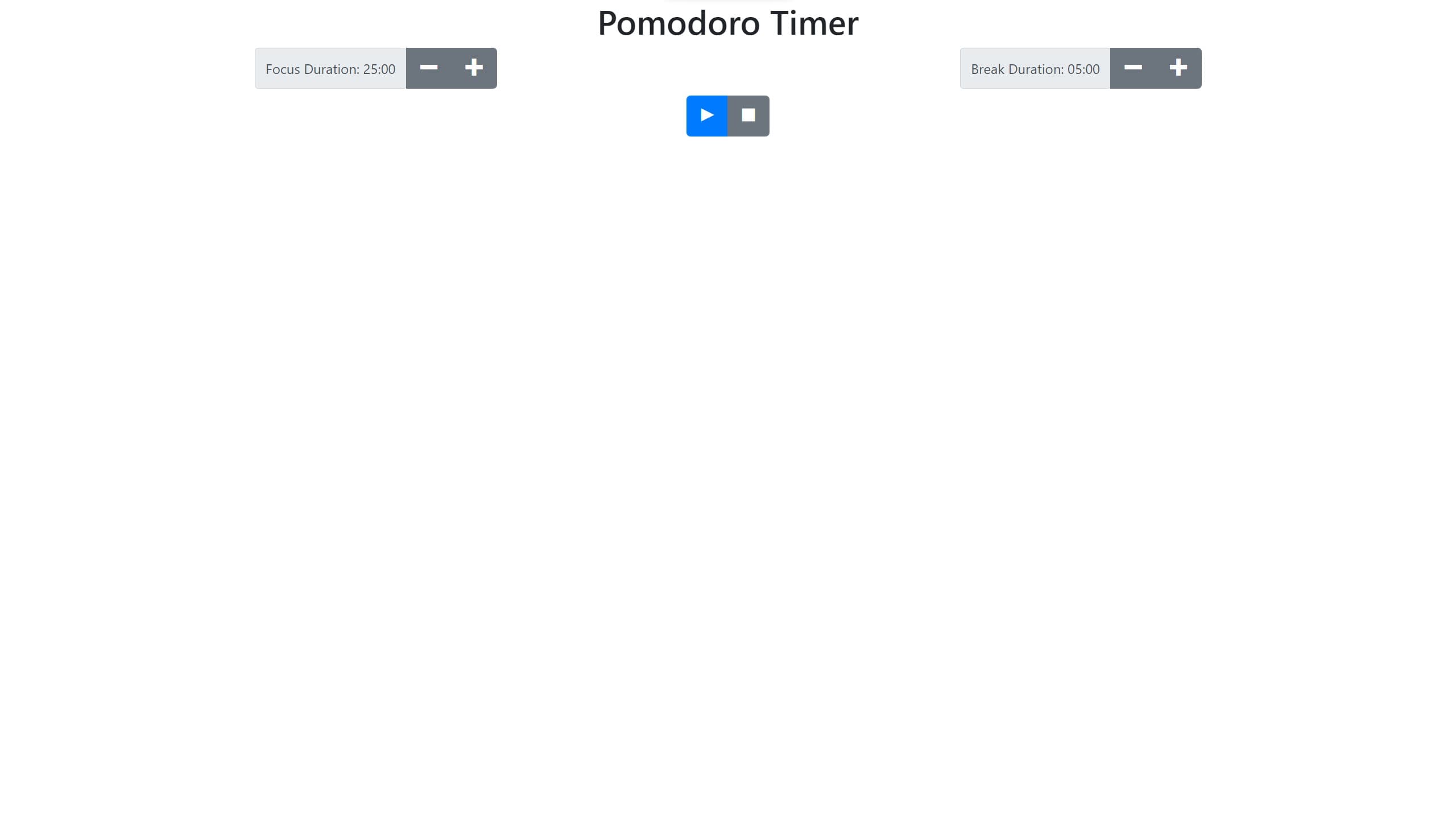 Pomodoro Timer