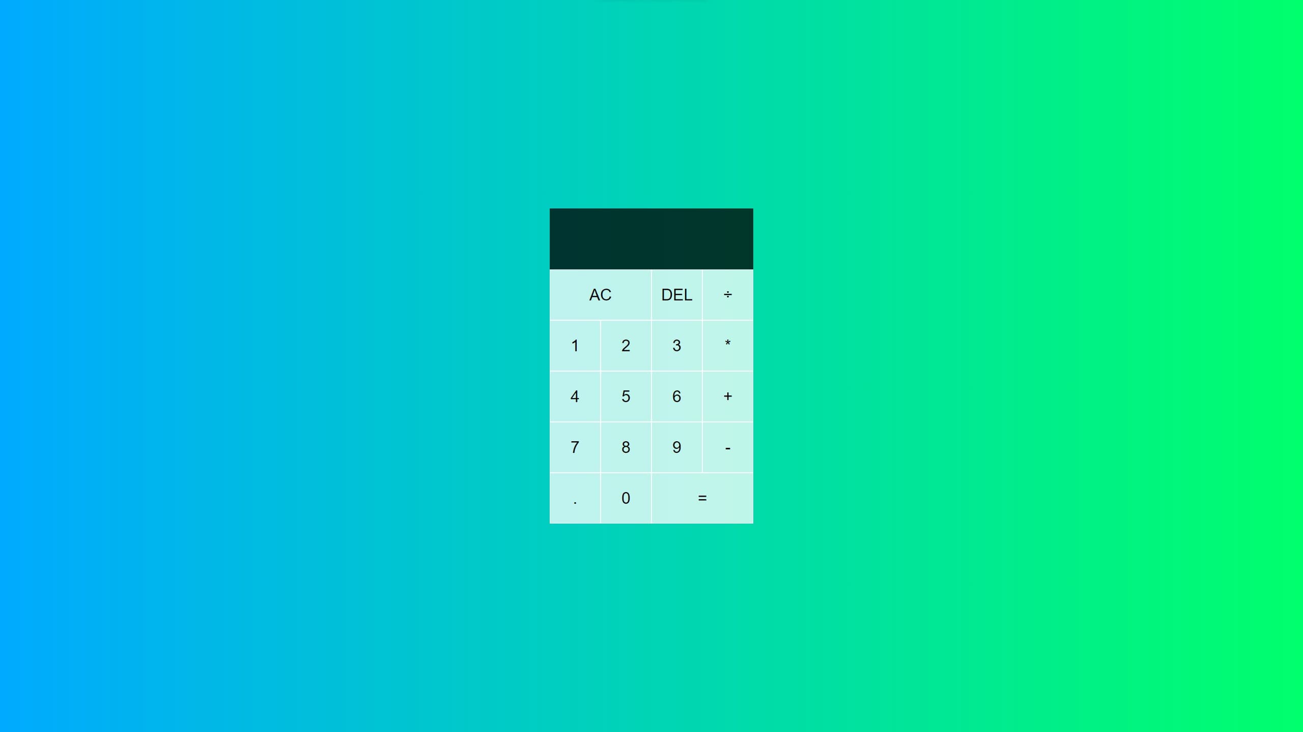 Simple Calculator